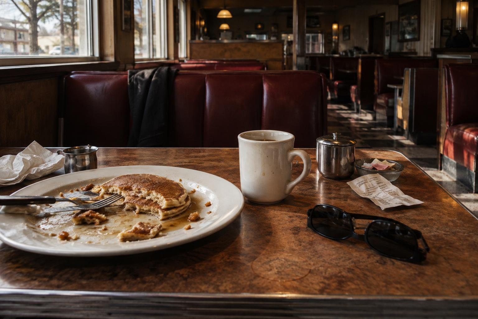 An atmospheric restaurant, an illustrative setting for the featured story